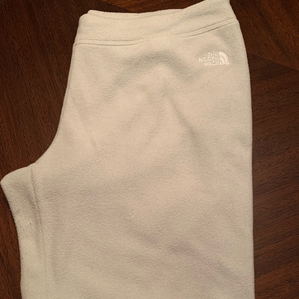 North Face fleece lounge pants size Lg